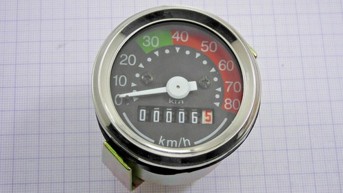 Tachometer 48Ø PUCH MAXI N Chopper - Mofa Moped Oldtimer Tacho VDO® 80km/h - Bild 1 von 6