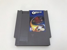 ORB-3D (Nintendo Entertainment System, 1990) NES Cartridge, Sleeve & Manual