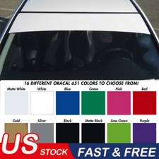 Sun Visor Strip Windshield Banner Vinyl Premium Decal Different Colors Sizes Sun Visor Strip Windshield Banner Vinyl Premium Decal Different Colors Sizes