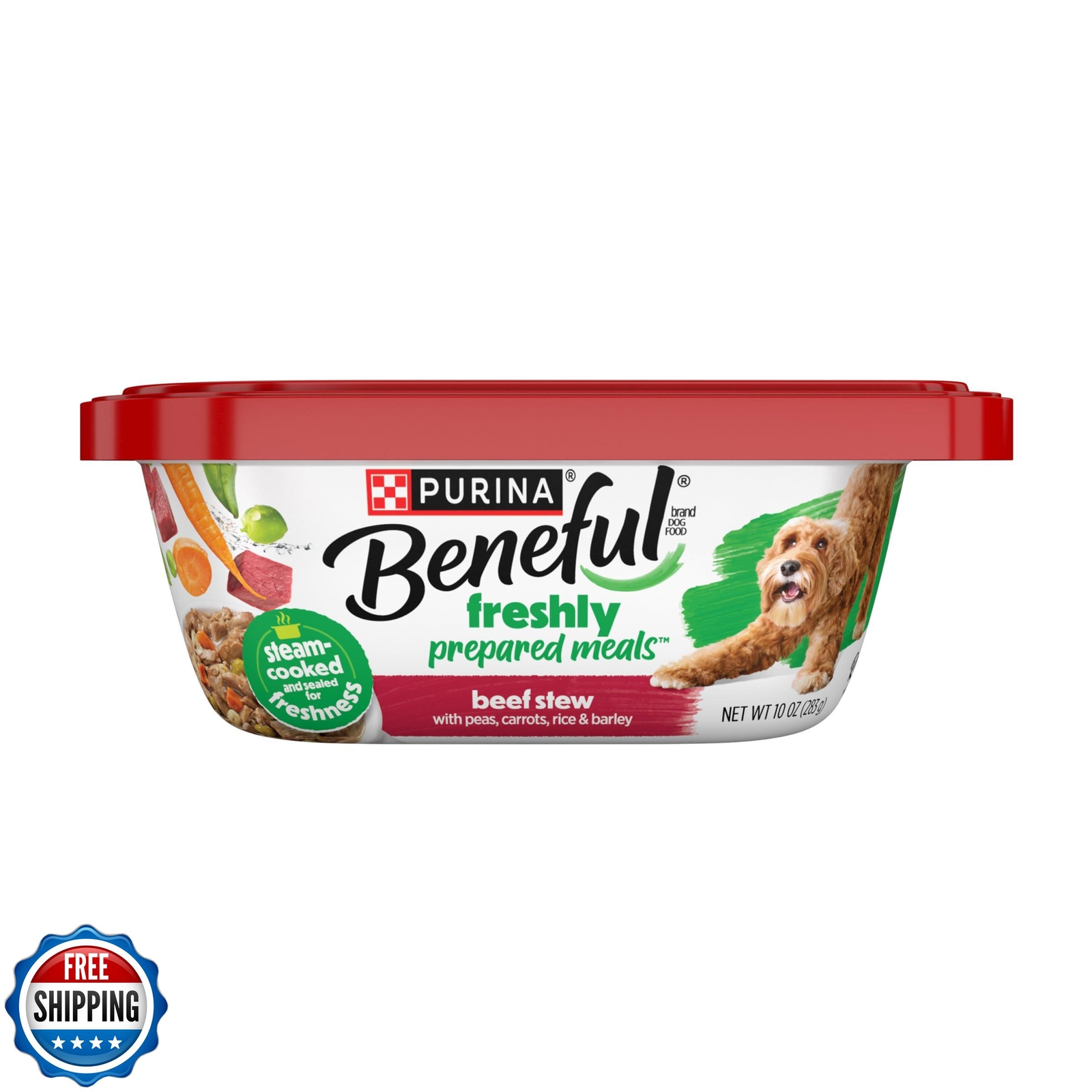 Purina Beneful Gravy Wet Dog Food, Prepared Meals Beef Stew 