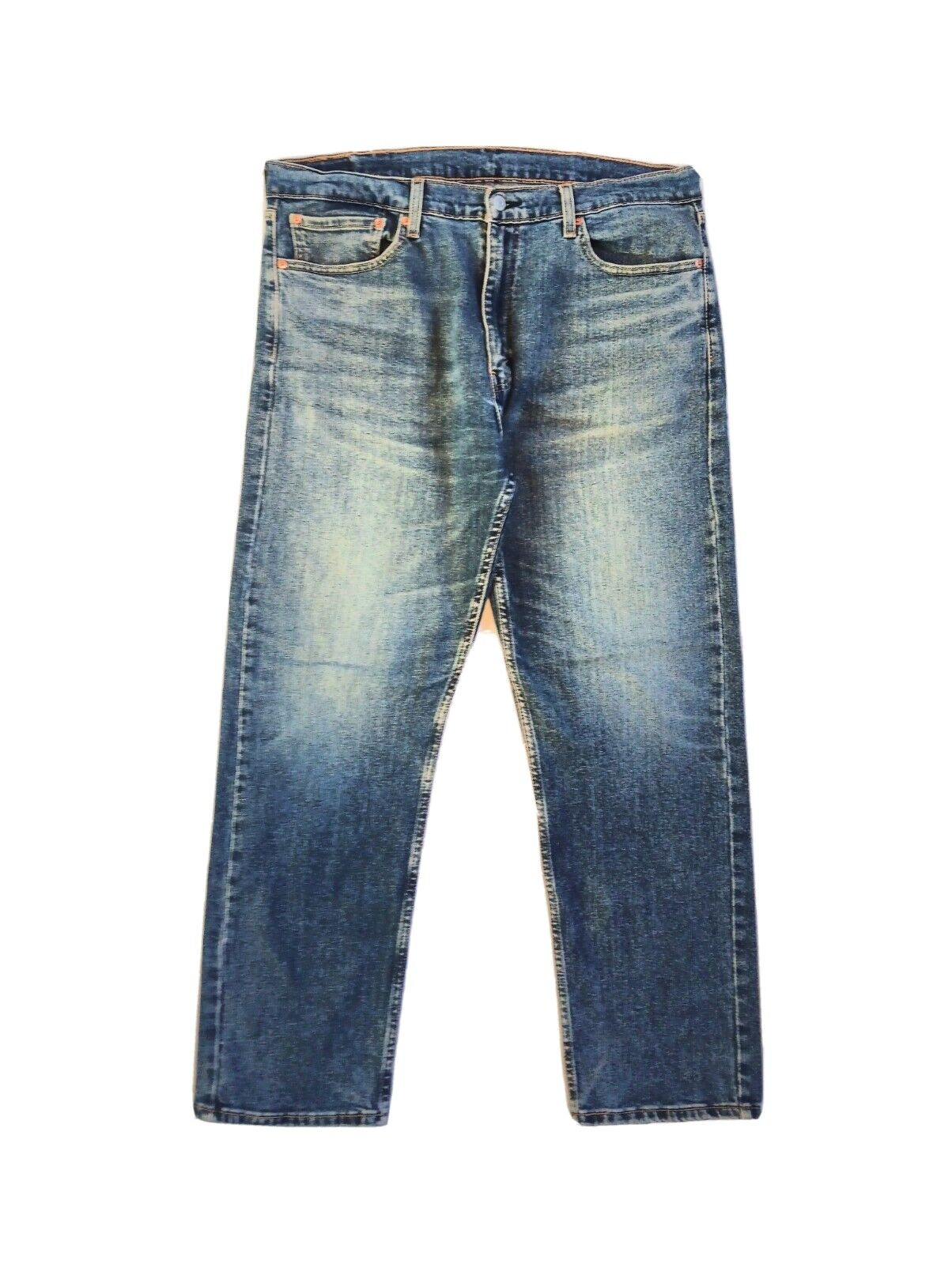 🇺🇸 Levis 505 Distressed Relaxed Fit Mens Jeans … - image 1
