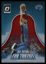 2017 Donruss Optic #1 Aaron Gordon All Clear for Takeoff Red