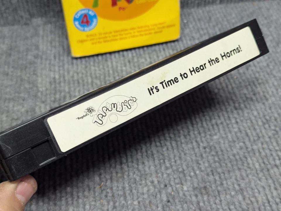 Teletubbies: It’s Time to Hear The Horns! VHS Tape 2004 Cartoon Promo Show Rare - Image 4 of 4