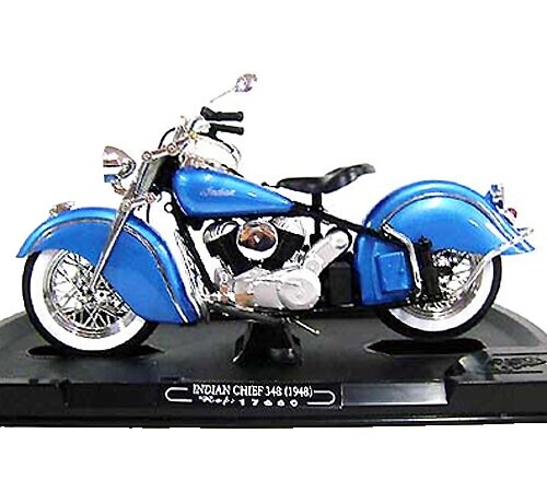 Lot - A Diecast Model Motorbike, New Ray 1948 Indian Four, 1:6 Scale Lot - A Diecast Model Motorbike, New Ray 1948 Indian Four, 1:6 Scale
