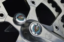 Cinelli laser crankset dust caps fit shimano campagnolo ofmega gipiemme vintage