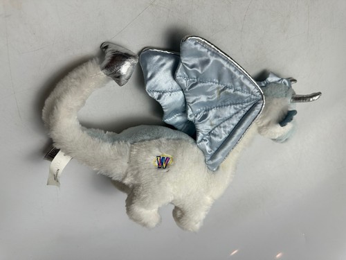 TWO - Ganz Webkinz Plush 1 - White Ice Dragon & 1 Whimsy Dragon - No Codes/USED - Picture 5 of 10