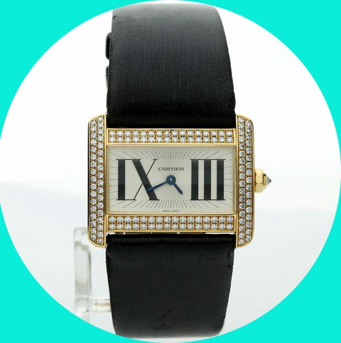 REDUCED $3000 Cartier Divan watch #2601 
