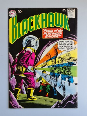 BLACKHAWK #156 FN (6.0) JANUARY 1961 DC COMICS **