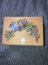 Stampendous Morning Glories Rubber Stamp