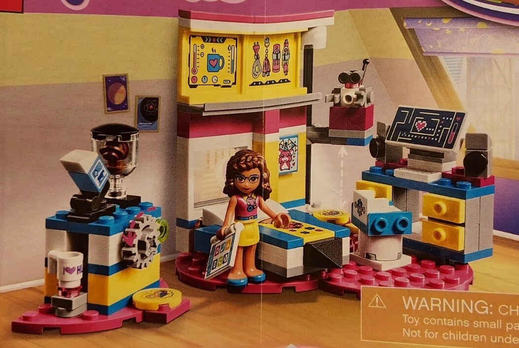 Lego Friends Set 41329 Olivia s Deluxe Bedroom used complete no box retired