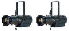 2) American DJ ADJ ENCORE PROFILE PRO WW 260 Watt LED DMX Ellipsoidal Spotlights