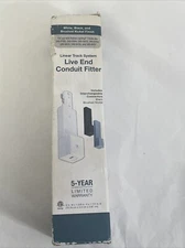 Patriot Lighting Linear Track System Live End Conduit Fitter - New