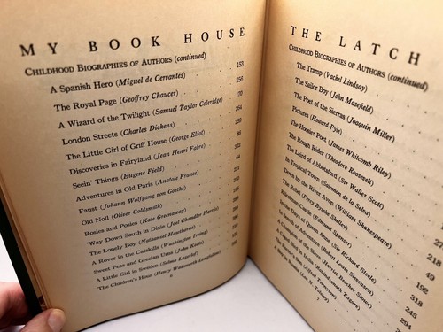 My BookHouse: The LATCH KEY Vintage Hardcover Book 1925 Olive Beaupre Miller - Picture 10 of 17