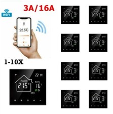 Tuya WiFi Thermostat Digital LCD WLAN Gas Boiler Raumthermostat Fußbodenheizung