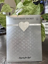 Victoria's Secret Vertical Lustre Opaque Tights  *CREAM LARGE*