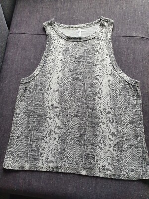 Z Supply Tank Top Animal Print grau Gr. L  