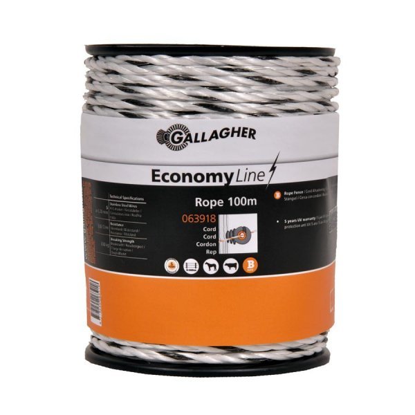 Gallagher EconomyLine Electric Fence Rope Gallagher EconomyLine Electric Fence Rope top brands sell cheap