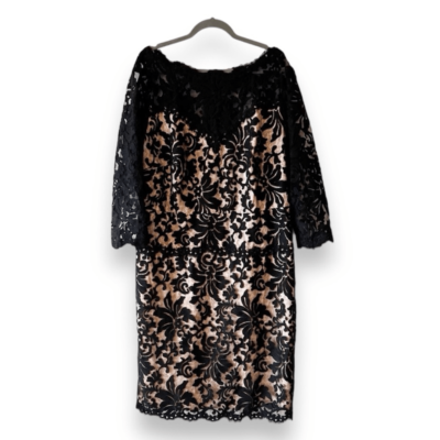 tadashi shoji short sleeve lace midi dress Camilla Pencil Midi Dress – Tadashi Shoji Official Online Boutique main image 0