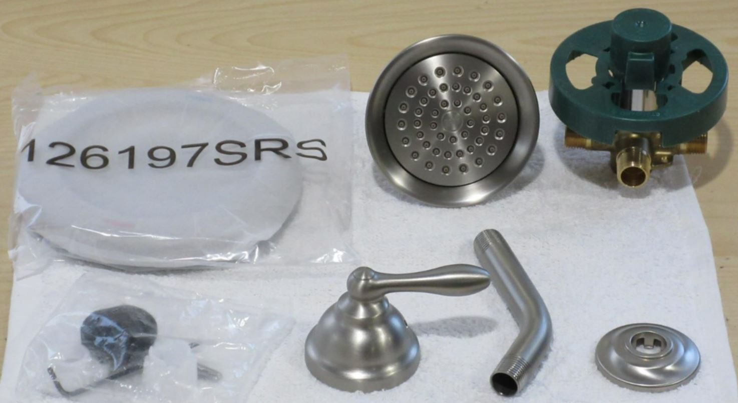 Moen Caldwell 82495EPSRN Brushed Nickel 1handle Shower Faucet