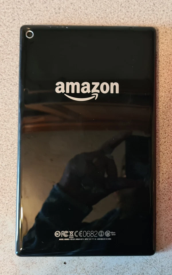 Amazon Kindle Fire HD8 5th Generation 8" Tablet 16GB Storage Wi-Fi - Black B+ - Image 2 of 4
