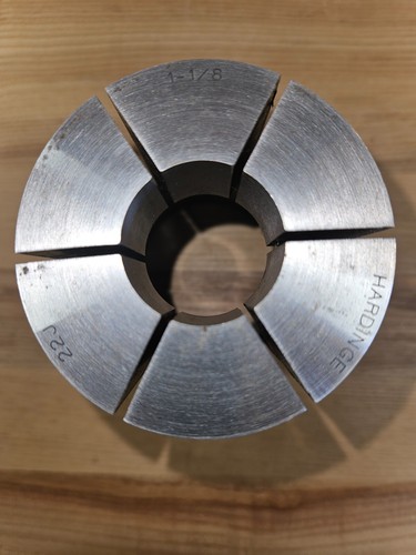 Hardinge 22J Colletto tondo in buone condizioni da 1" a 2" menu estraibile SPEDIZIONE ECONOMICA - Foto 19 di 21