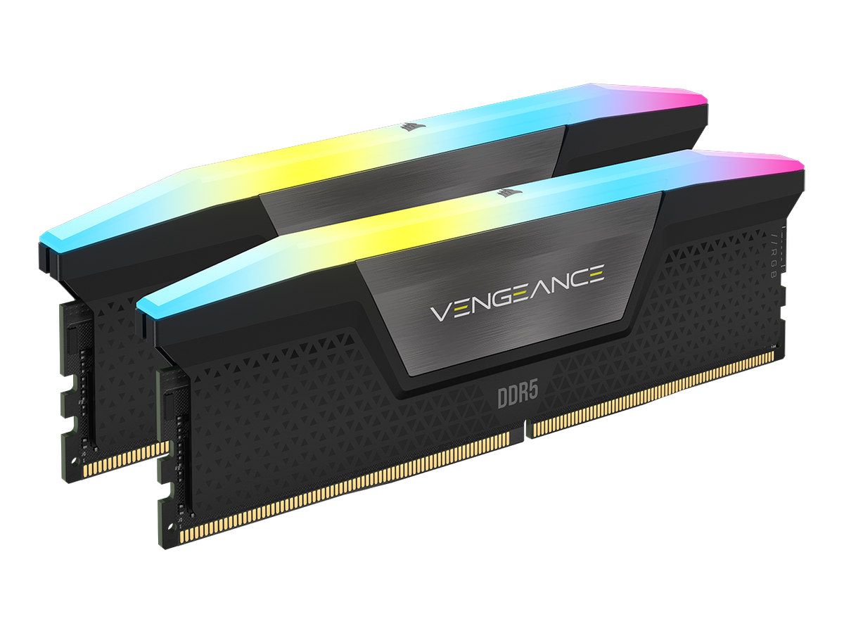 288P PC5-51200 DDR5-6400 64GB 32GB×2枚組 CORSAIR Vengeance RGB 32GB (2 x 16GB) 288-Pin PC RAM DDR5 6400