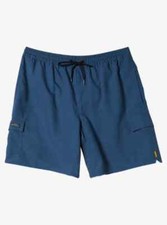 Quiksilver Waterman Balance Volley 18" Swim Shorts - Men's - Medium / Blue
