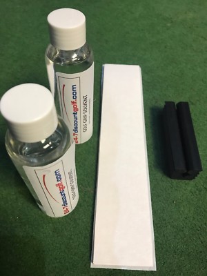 Pro Re-Grip Kit - 14 Golfschläger - Premium Tape - Lösungsmittel 8 Unzen - Gummi Schraubstock Klemme