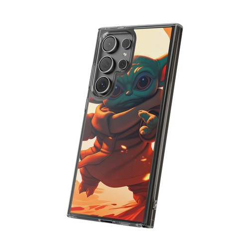 Cute Baby Yoda Clear Phone Case, Mandalorian Gift, Star Wars Case, Geeky Phone - Picture 92 of 124