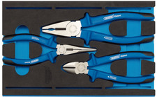 Image of Draper 3PC PLIER SET 63262 Heavy Duty Plier Set in 1/4 Drawer EVA Insert Tray