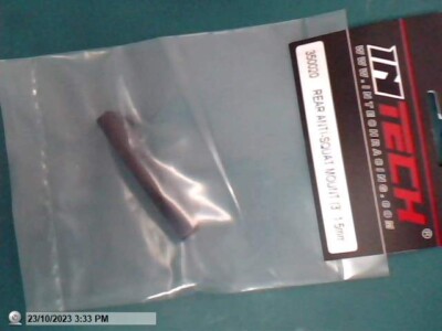 NEW Rear Anti-Squat Mount 1.5mm suit 1/10 INTECH Parts #350020