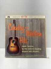 Country And Western Hits 5 Complete Long Play Records Stereo Fidelity 12"