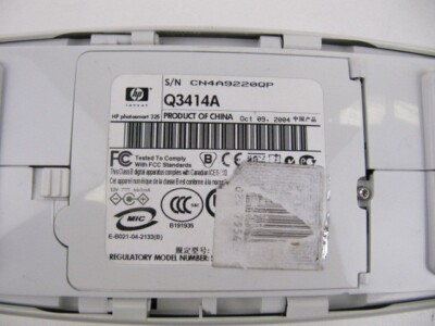HP Photosmart 325 Digital Photo Inkjet Printer Small USB 4