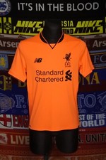 5/5 Liverpool adults S 2017 third 125 years football shirt jersey soccer