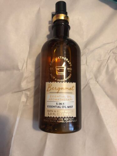 Bath & Body Works ~Bergamot~ 5-in-1 Essential Oil Aromatherapy Mist 5.3 fl oz.