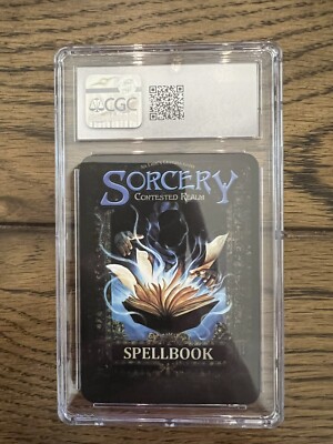 Sorcery Contested Realm Beta Amethyst Core Unique CGC 9.5