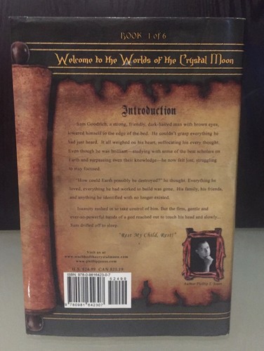 CRYSTAL MOON World of Grayham SIGNED by PHILLIP JONES hardcover jacket - Imagen 5 de 6