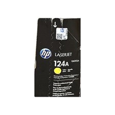 HP LaserJet 124A yellow toner cartridge Q6002A Genuine OEM