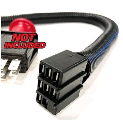 Electric PTO Switch Wire Harness Connector Plug Repair Kit for Scag Electric PTO Switch Wire Harness Connector Plug Repair Kit for Scag