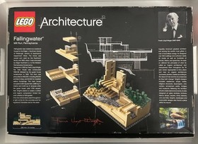 Frank Lloyd Wright LEGO Fallingwater 21005 Age 16+ 811 Pcs Complete Kit OPEN BOX