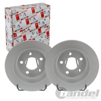 2X Ferodo 285Mm Bremsscheiben Voll Hinten Passend FüR Jeep Cherokee Wrangler | D