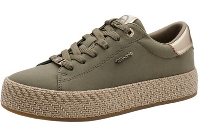 Tamaris Plateau Sneaker Grün/Sage 23713-771 Damen Schuhe