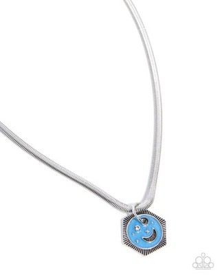 ~ Paparazzi Jewelry ~ Celestial Catwalk ~ Blue ~ Necklace ~ Moon ~ Stars ~