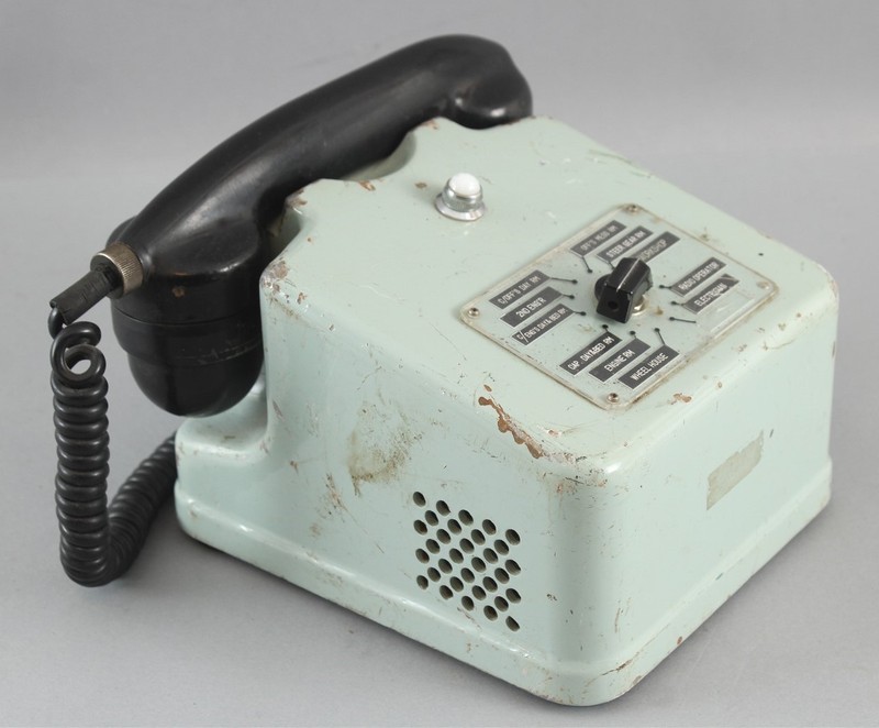 Vintage WWII Era Takaya Maritime Sound-Powered Ship’s Communication Telephone