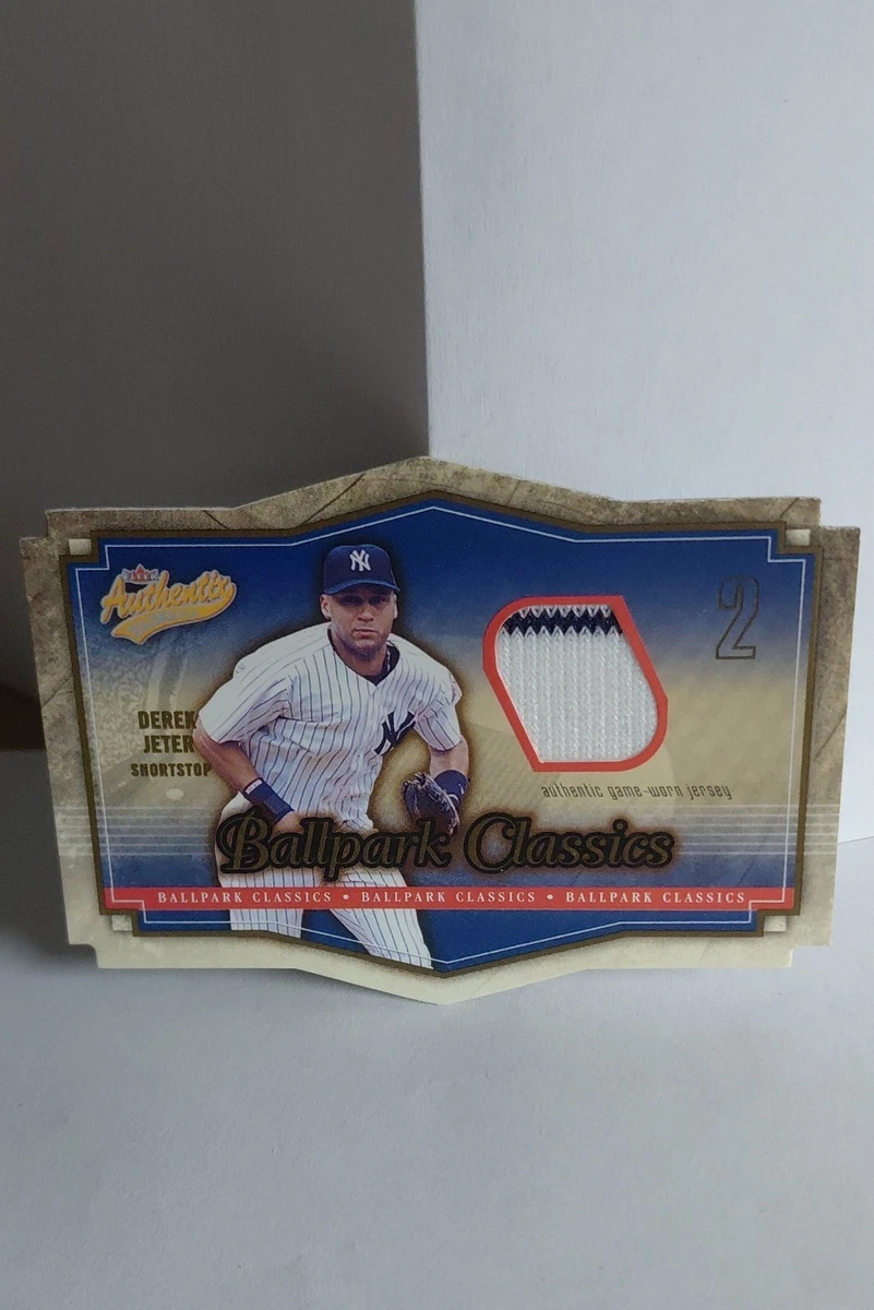 2004 Fleer Authentix - Derek Jeter #BC-DJ for sale | eBay