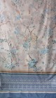 Bassetti Foulard Pallanza beige ca 290x240cm 100% Baumwolle Überwurf Granfoulard