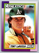 1990 Topps #639 Tony LaRussa