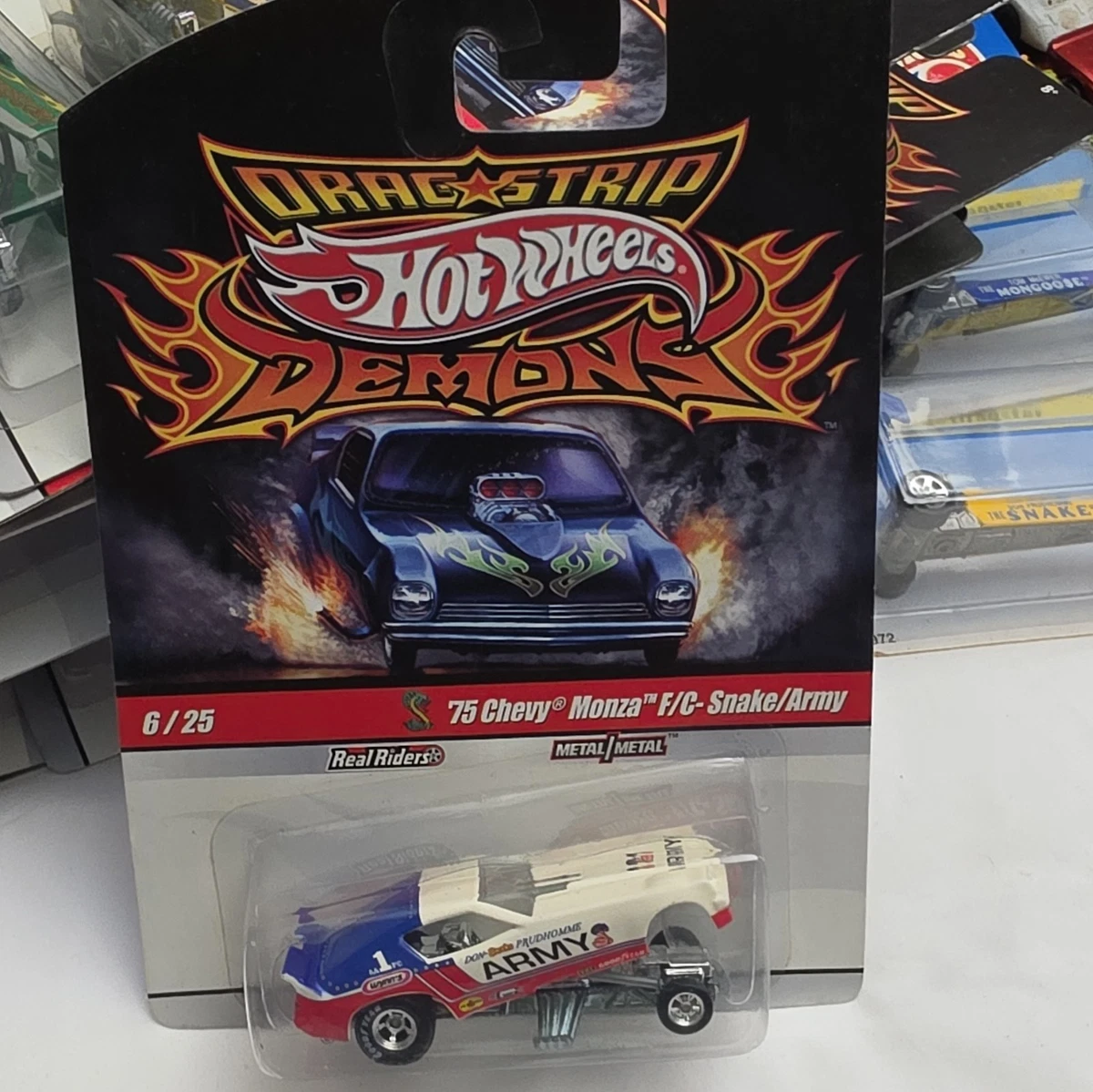 Hot Wheels Drag Strip Demons 1:64 Scale Diecast Racing Cars for