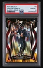 Jayden Daniels Rc PSA 10 Black & Gold Shock 2024 Select Commanders (Color Match)