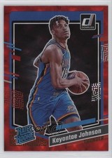 2023-24 Panini Donruss Rated Rookie Red Keyontae Johnson #237 00gy